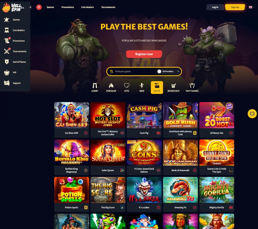 Hell Spin 2024 Remark Greatest Hellspin promo code Harbors and you will Casino games