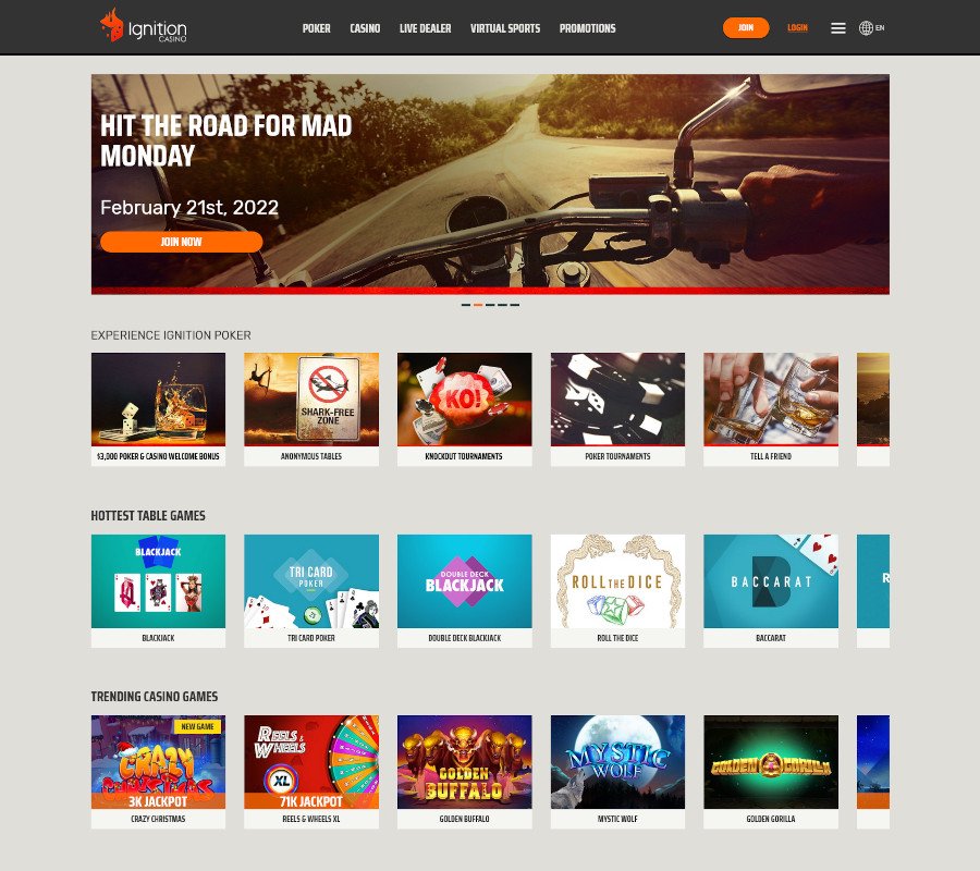 Ignition Casino Ignition Casino Site