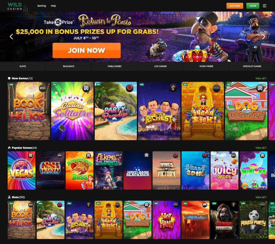 Wild Casino Review: Bonuses, Games, Pros & Cons