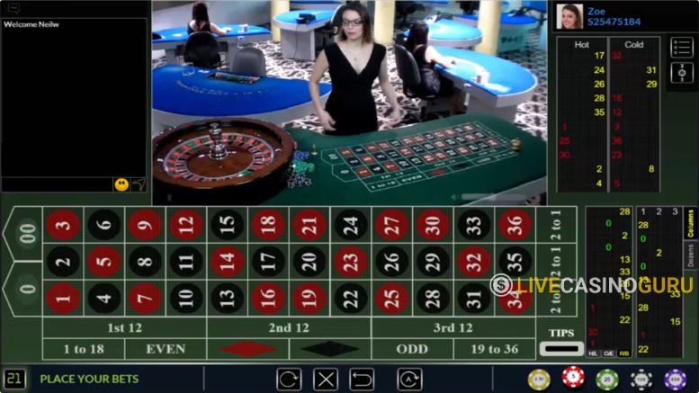 American Roulette American Roulette with LIVE Dealer