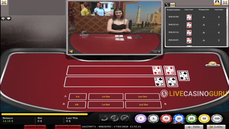 Andar Bahar Andar Bahar with LIVE Dealer