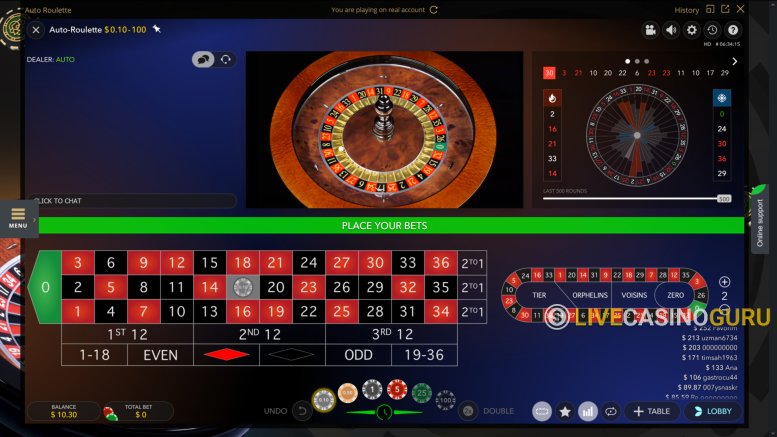 Auto Roulette Auto Roulette with LIVE Dealer