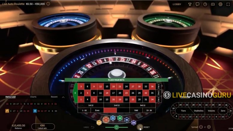 Auto Roulette Auto Roulette with LIVE Dealer