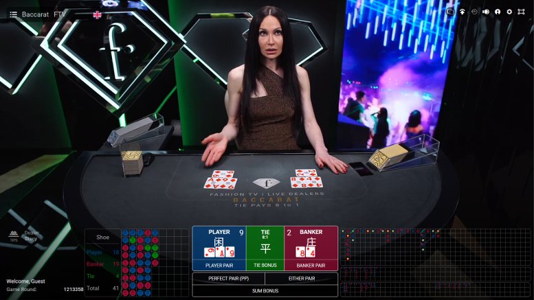 Baccarat Baccarat with LIVE Dealer