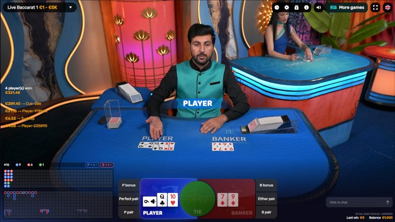 Baccarat Game with Real Dealer from ICONIC21 - Img.2