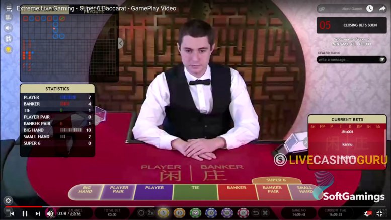 Baccarat Baccarat with LIVE Dealer