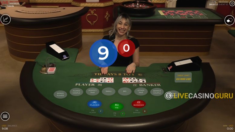 Baccarat Game with Real Dealer from Medialive - Img.1