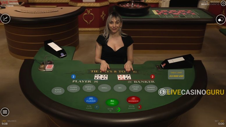 Baccarat Game with Real Dealer from Medialive - Img.2