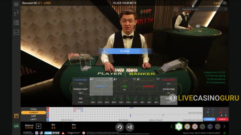 Baccarat Game with Real Dealer from Playtech - Img.2