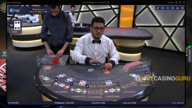 Blackjack Blackjack with LIVE Dealer