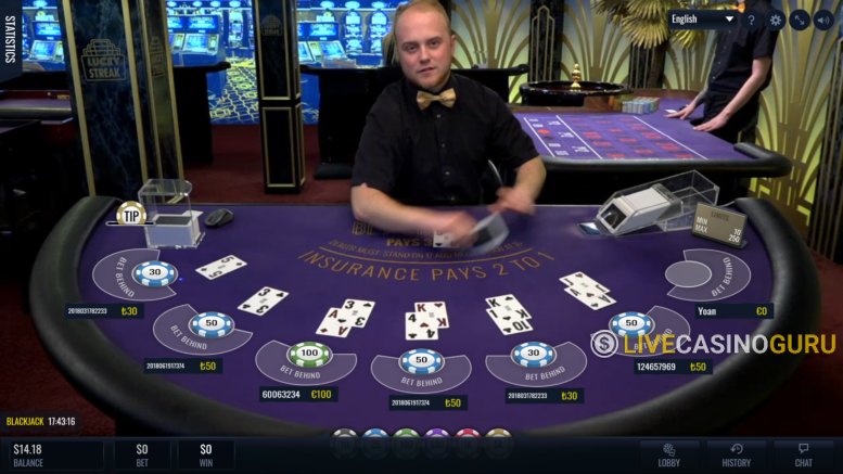 Blackjack Blackjack with LIVE Dealer
