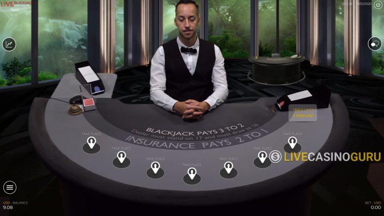 Blackjack Game with Real Dealer from Medialive - Img.2
