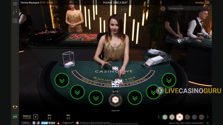 Blackjack Game with Real Dealer from Playtech - Img.2