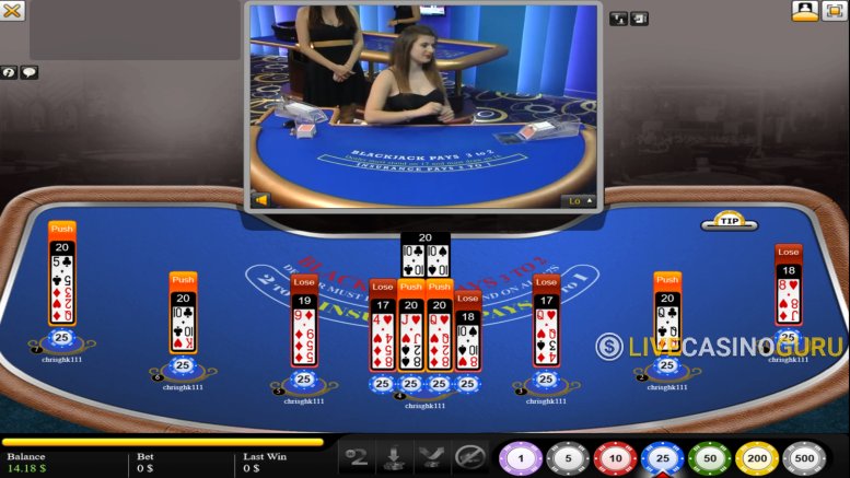 Blackjack Blackjack with LIVE Dealer