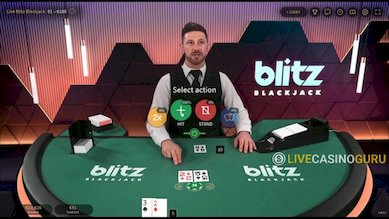 Blitz Blackjack Game