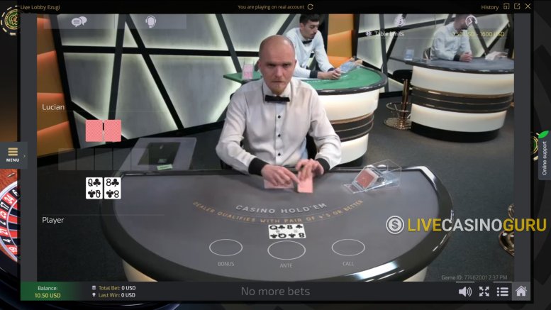 Casino Holdem Casino Holdem with LIVE Dealer