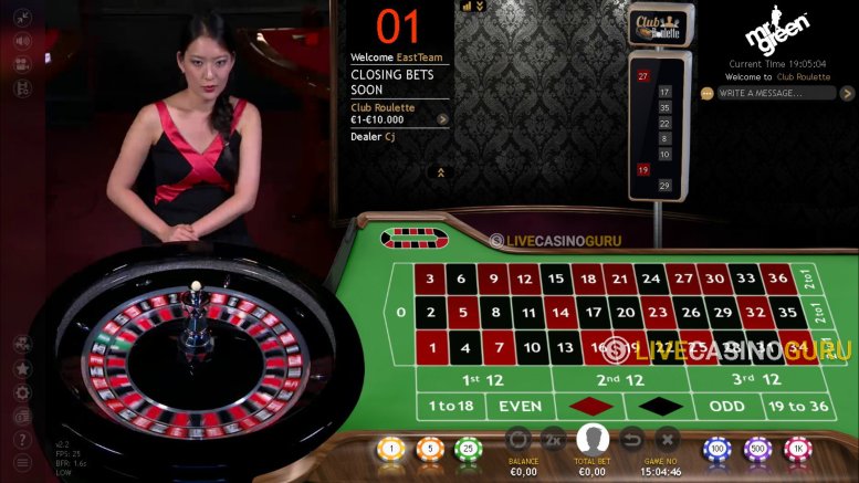Casino Club Live Roulette Casino Club Live Roulette