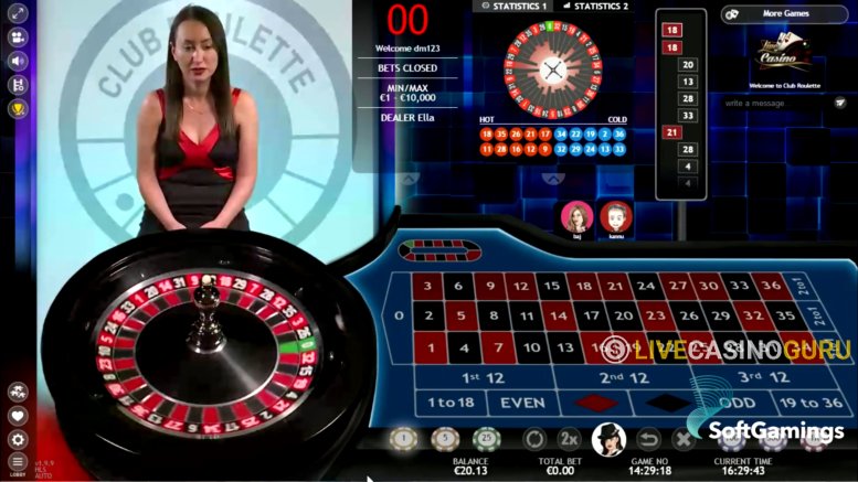 Club Roulette Game with Real Dealer from Extreme Live Gaming - Img.2
