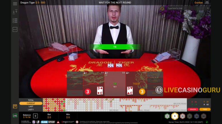 Dragon Jackpot Baccarat Dragon Jackpot Baccarat with LIVE Dealer