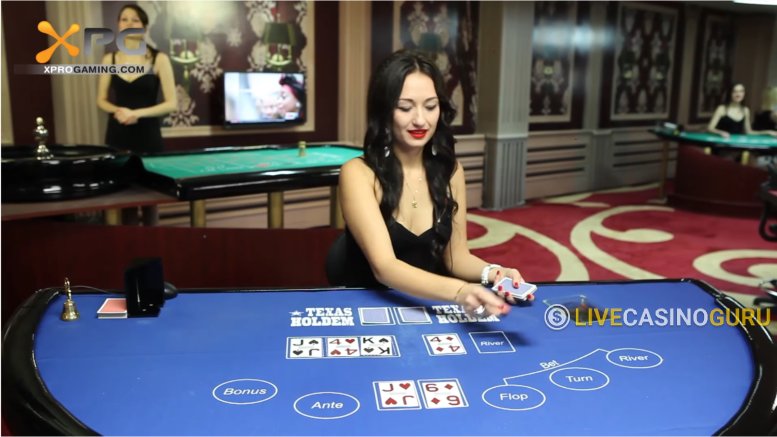 Texas Holdem Bonus Texas Holdem Bonus with LIVE Dealer