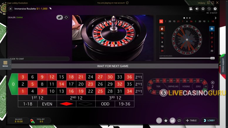 Immersive Roulette Immersive Roulette with LIVE Dealer