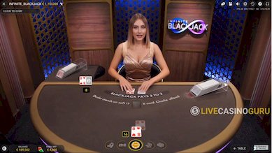 Infinite Blackjack Game