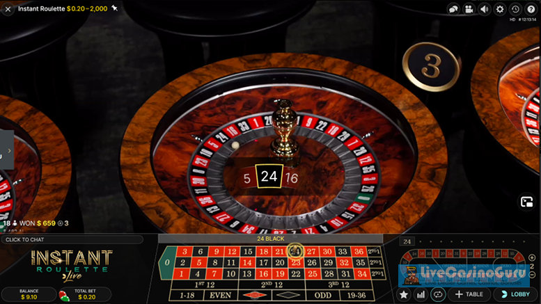 Instant Roulette Game with Real Dealer from Evolution Gaming - Img.2