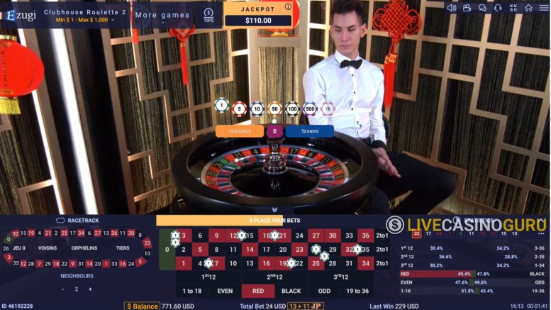 Jackpot Roulette Jackpot Roulette with LIVE Dealer