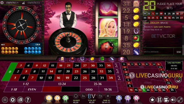 Lucky Lady Roulette Game with Real Dealer from Extreme Live Gaming - Img.1