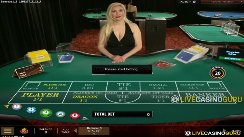 Baccarat Baccarat with LIVE Dealer