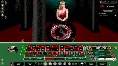 European Roulette Game