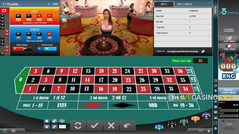 Roulette Roulette with LIVE Dealer