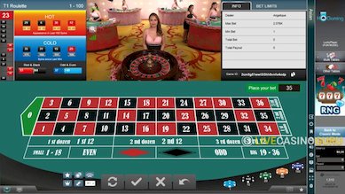 European Roulette Game