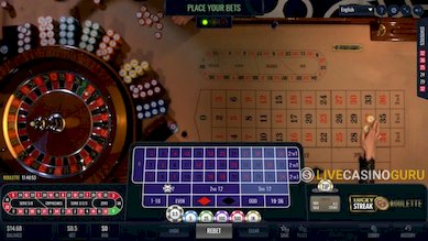 European Roulette Game