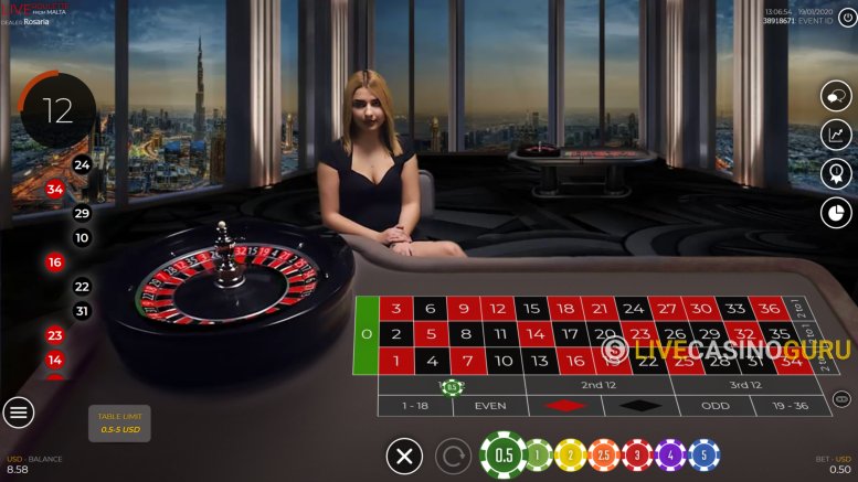 Live Dealer European Roulette (Medialive) Review, Bonuses, Pros & Cons