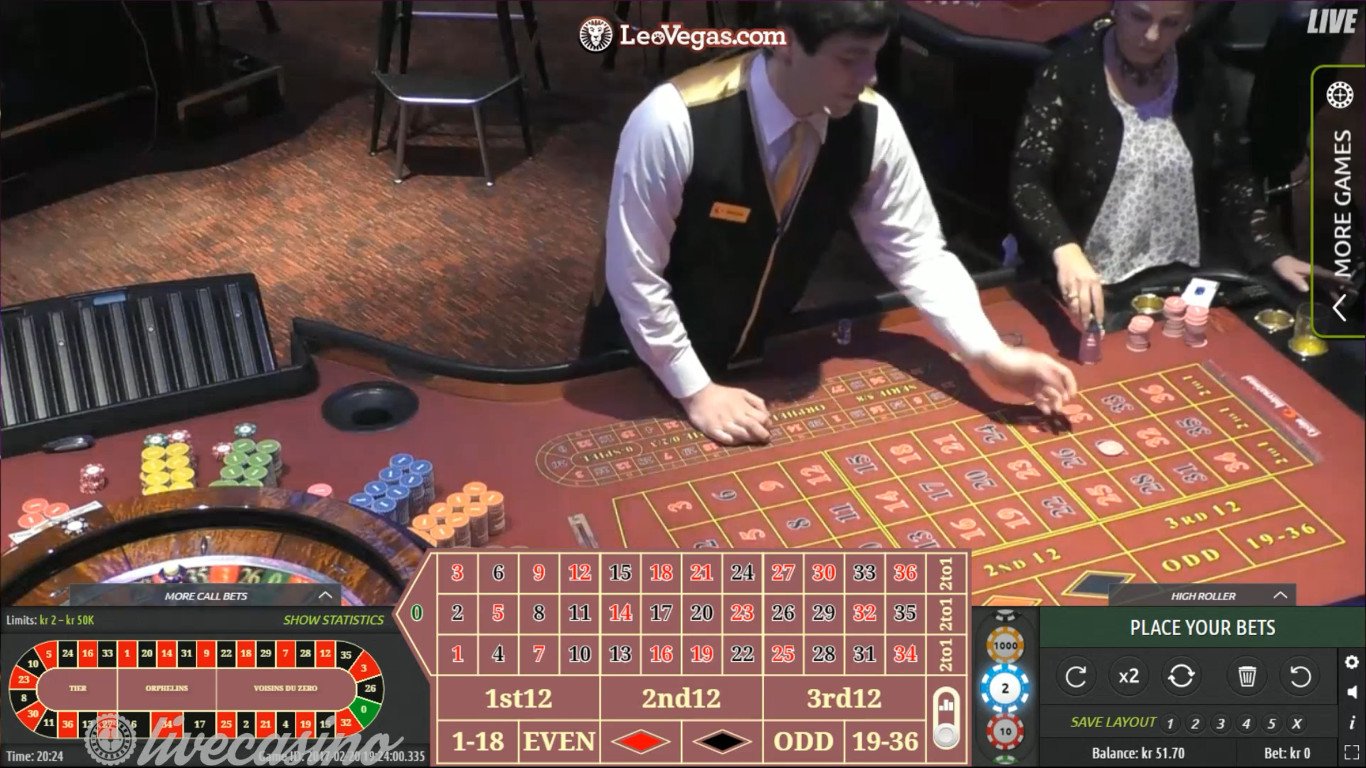 Roulette Turbo Roulette Turbo with LIVE Dealer