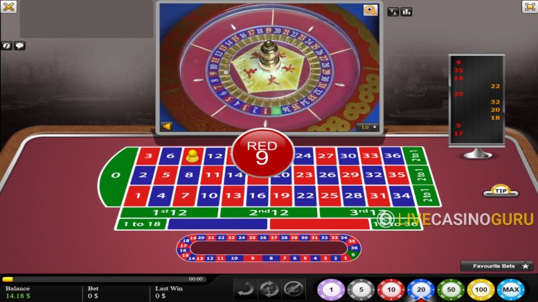 Roulette (4 variants) Roulette (4 variants) with LIVE Dealer