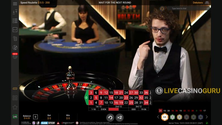 Speed Roulette Speed Roulette with LIVE Dealer