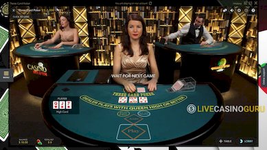 Three Card Poker Game