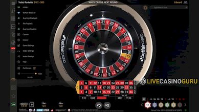 Turbo Roulette Game
