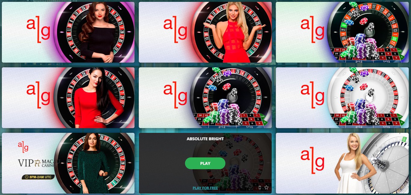Absolute Live Gaming Real Dealer Games in Casino