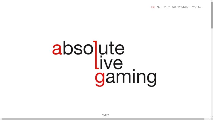 Absolute Live Gaming Provider Site