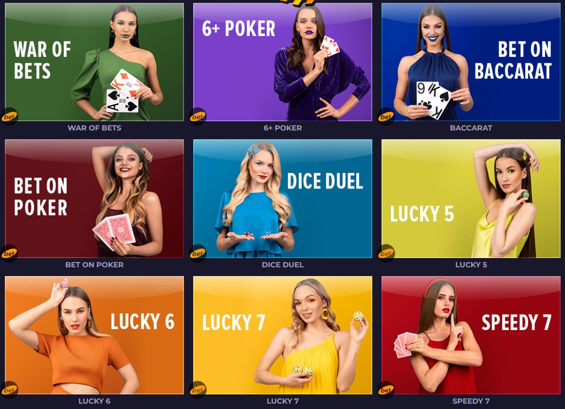 Online Casino Libby with BetGames Titles