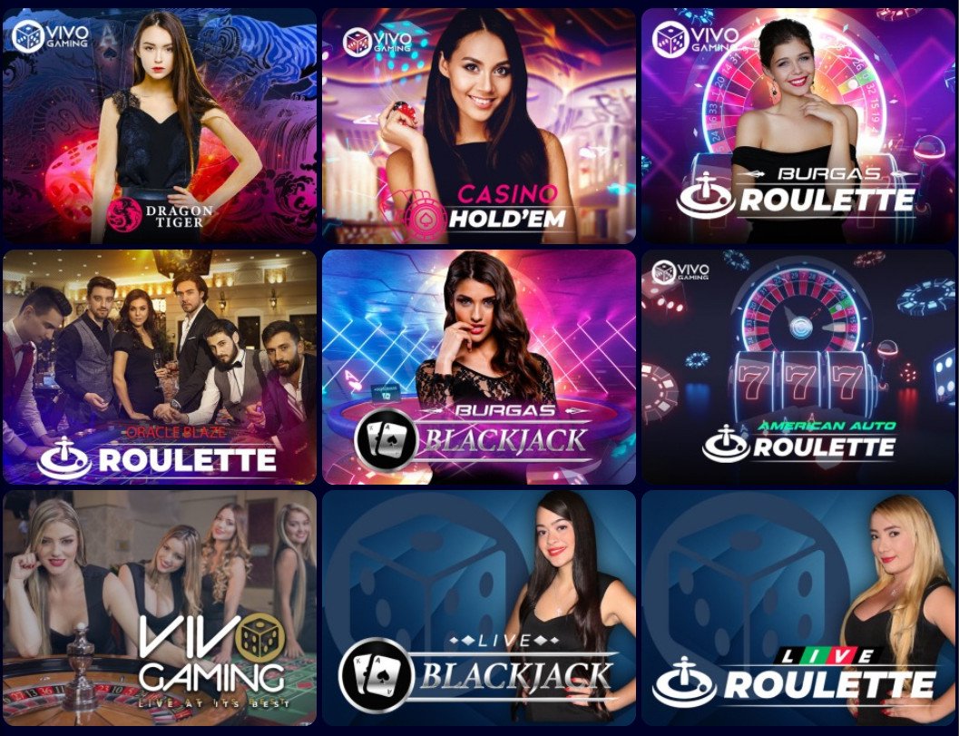 Online Casino with Vivo Gaming Titles